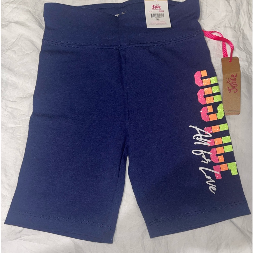 Justice Bottoms | New Justice Blue Bike Shorts